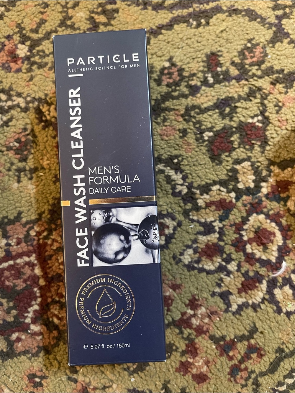 Particle Men’s Formula Face Wash Cleanser New